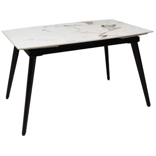 cumpără Masă Deco Elara (1200/1800x800x760) Ceramic Shiny White 03 în Chișinău 