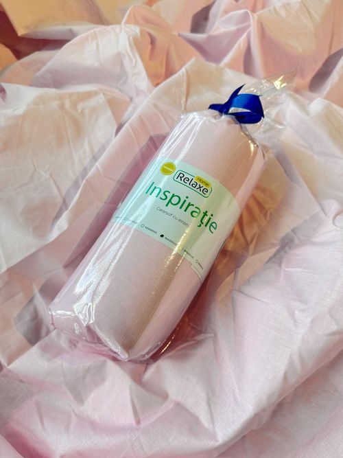 купить Домашний текстиль Relaxe Home Cearsaf cu elastic Inspiratie (Nathnennya) (Light Pink, 90x200) в Кишинёве 