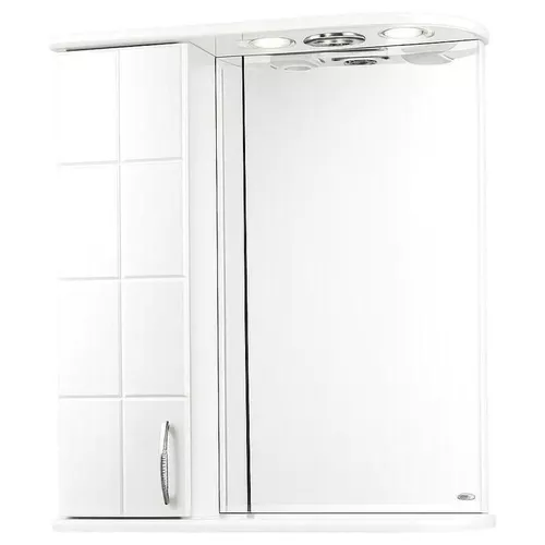 купить Зеркало для ванной Mashtab 5545 Domino 700x200x720 Alb в Кишинёве 