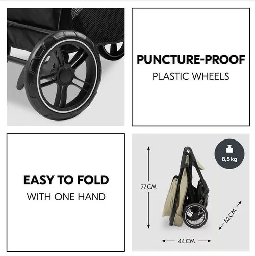 купить Детская коляска Hauck Shop N Care Olive в Кишинёве 