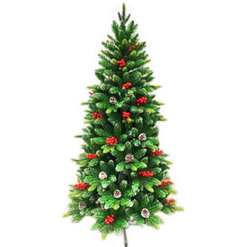 cumpără Brad artificial Promstore 02539 PE с ягодами и шишками 210cm în Chișinău 