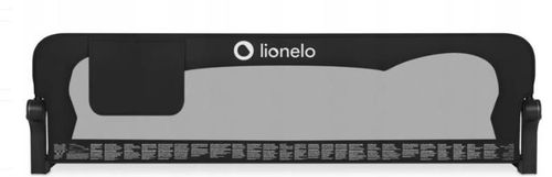 купить Бортик для кроватки Lionelo Eva Black Onyx, 150x42cm (protectie pliabilă pentru pat) в Кишинёве 