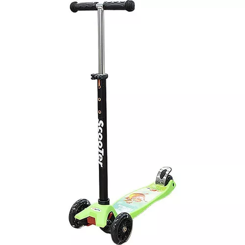 cumpără Trotinetă New World 0072RL Scooter, verde, 211001 în Chișinău 