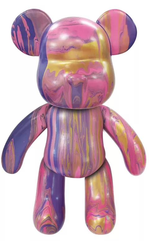 купить Набор для творчества miscellaneous GSG25020 Pour Palz DIY Paint Bear, Golden Blush в Кишинёве 