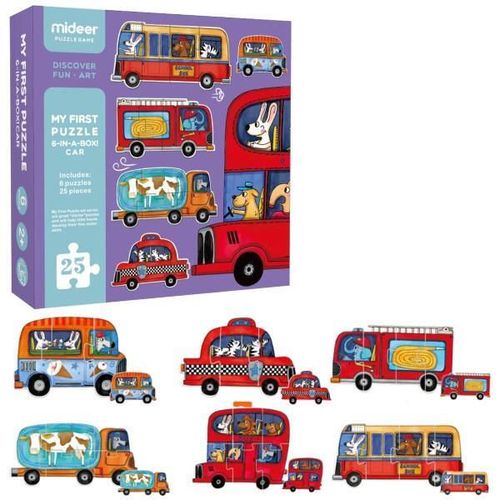 cumpără Puzzle Mideer MD0077-1 Primul puzzle Transport în Chișinău 