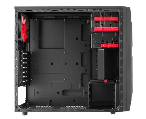 cumpără Case ATX Miditower Chieftec Libra LF-02B-OP Black no PSU, 2x USB 2.0, 1x USB 3.0, Mic-in, Audio-out, 1x 120mm fan (at the back), HDD rails (carcasa/корпус) în Chișinău 