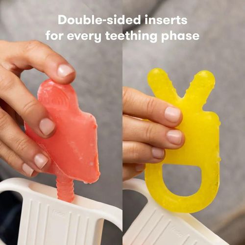 купить Игрушка-прорезыватель Frida Mom FRI42 Inel gingival 4in1 Cool Teether в Кишинёве 