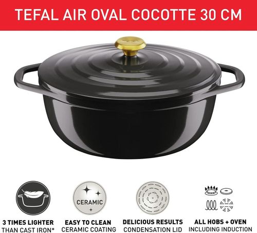 купить Кастрюля Tefal E2558904 Air 5,7l в Кишинёве 