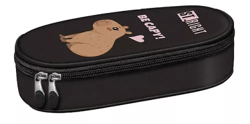 купить Школьный пенал St.RIGHT 57762 Penar 23x9.5x6cm, Be Capy, текстиль в Кишинёве 