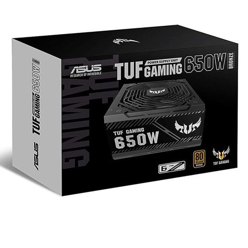 купить Блок питания 650W ATX Power supply ASUS TUF-GAMING-650B, 650W, 80 Plus Bronze, EPS12V, Military-grade Certification, Dual ball Fan Bearings, Protective PCB Coating, 135mm Axial-tech Fan, 0dB Technology, Sleeved Cables (sursa de alimentare/блок питания) в Кишинёве 