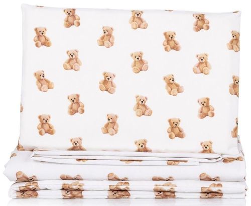 cumpără Lenjerie de pat pentru copii Chipolino KOSCLOSET0253BE Beige bear, постель для люльки în Chișinău 