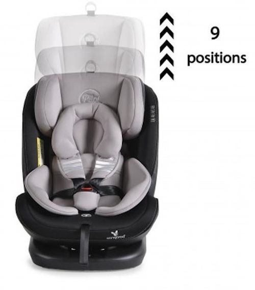 cumpără Scaun auto Cangaroo Pilot Isofix Grey în Chișinău 