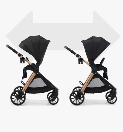 cumpără Сărucior pentru copii KinderKraft 2в1 Vesto 2 KSVEST02BLK2000 Black în Chișinău 