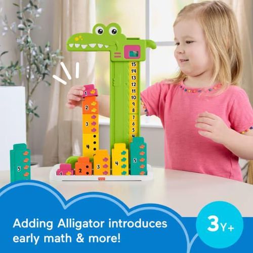 купить Головоломка Fisher Price JCT13 Jucărie educativă Aligatorul care adună в Кишинёве 