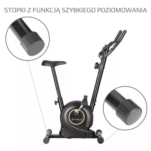 купить Велотренажер HMS 2892 Bicicleta magnetic (110kg) M8750 Black (17-01-046) в Кишинёве 