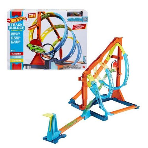купить Машина Hot Wheels K-HDX79 Pista Corkscrew Twist Kit в Кишинёве 