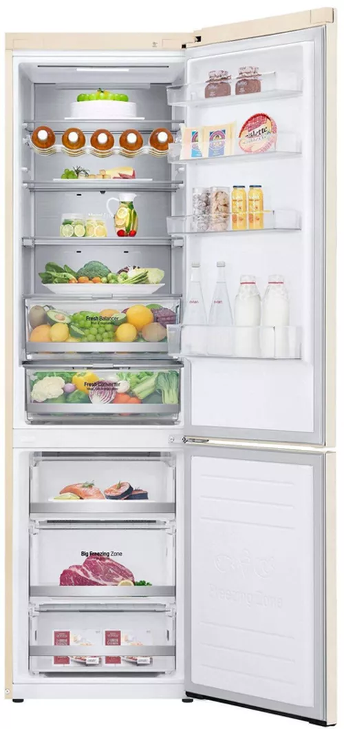 купить Холодильник с нижней морозильной камерой LG GW-B509SEUM DoorCooling+ в Кишинёве 