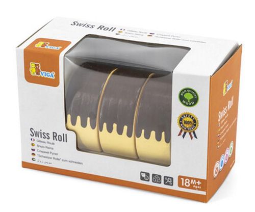 cumpără Bucătărie și veselă de jucărie Viga 51323 Playing food Swiss Roll în Chișinău 