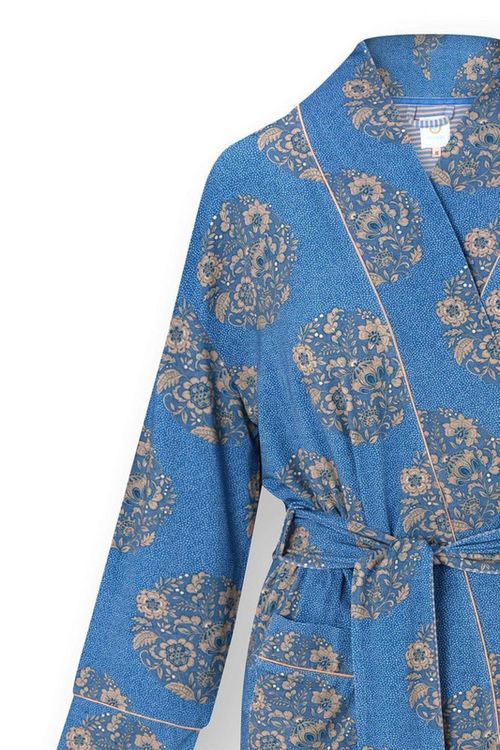 купить Домашний текстиль Pip Studio 51.510.943 Nisha Kimono Namaste Blue M Blue в Кишинёве 