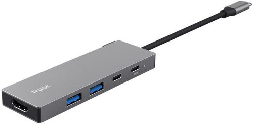 купить Переходник для IT Trust Dalyx 5-in-1 USB-C Multiport Adapter, USB v.3.2 в Кишинёве 