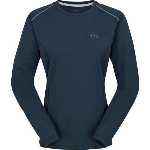 cumpără Îmbrăcăminte sport Rab Tricou dame Force LS Tee Tempest Blue 10 (QBL-08-TMB-10) în Chișinău 
