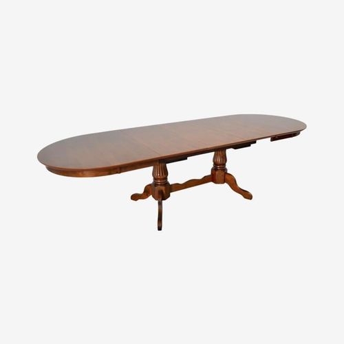 купить Комплект стол и стулья Evelin di Costacurta стол HV-33V Burnish Oak + 6 стульев Gloria Burnish oak/Ekea12 Dark Brown в Кишинёве 