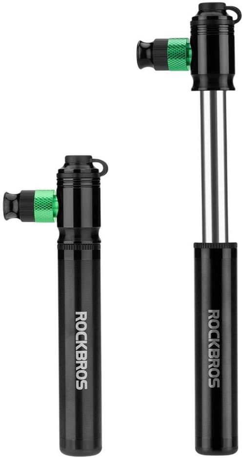 купить Аксессуар для велосипеда Rockbros 42320001001 Pompa pentru bicicleta din aluminiu, 110 PSI в Кишинёве 