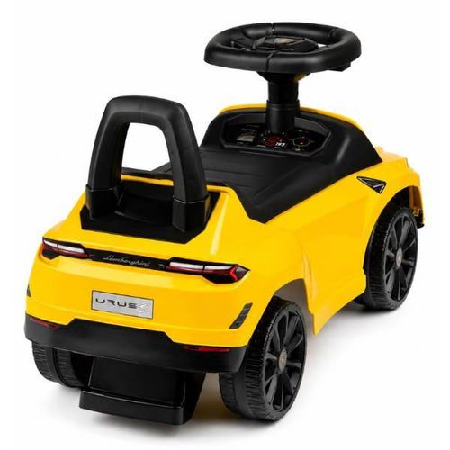 cumpără Tolocar Kids car 9010150 Yellow "Lamborghini Urus S" pentru copii, cu volan muzical, Galbenă în Chișinău 