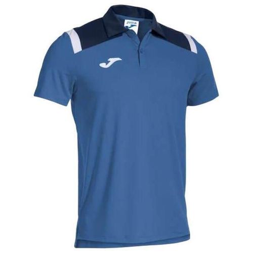 купить Одежда для спорта Joma Toledo Short Sleeve Polo Royal Blue Red (XL) 103736.706M в Кишинёве 