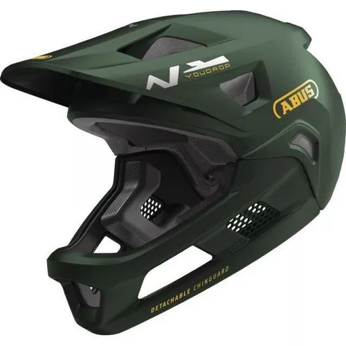 купить Защитный шлем Abus YouDrop FF moss green S в Кишинёве 