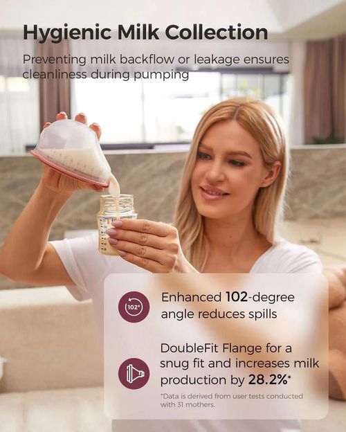 cumpără Pompă pentru sân Momcozy BP251-NR12BA-A Pompa de san electrica hands-free V1 Pro în Chișinău 