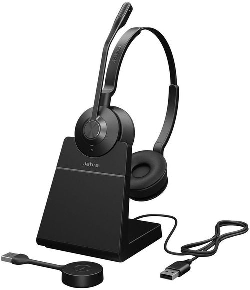 купить Наушники беспроводные Jabra 9659-415-111 Engage 55 SE, UC Stereo, Link400a, Stand в Кишинёве 