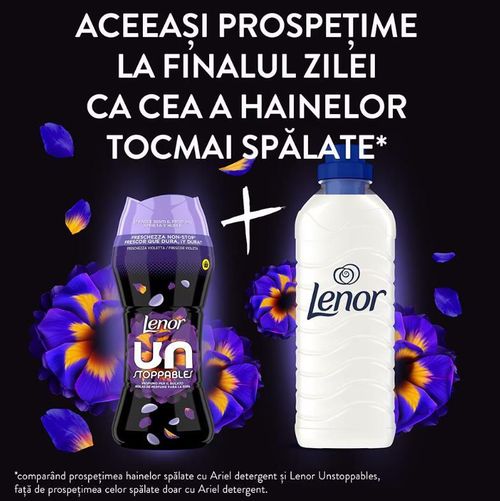 cumpără Balsam de rufe Lenor 1125 BEADS VIOLET FRESH 270G în Chișinău 