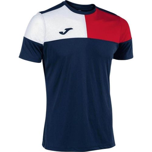 cumpără Îmbrăcăminte sport Joma Crew V Short Sleeve T-Shirt Navy Red White (5XS) 103084.336 în Chișinău 