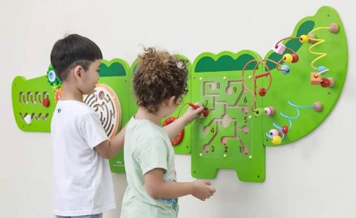 cumpără Tablă dezvoltare Viga 50346 Busyboard Crocodil în Chișinău 