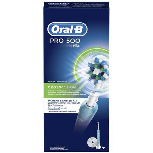 купить Щетка зубная электрическая Oral-B 1671 PRO 500 3D WHITE в Кишинёве 