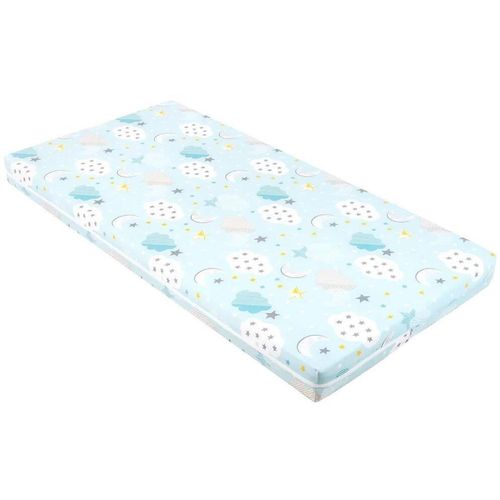 купить Детское постельное белье Kikka Boo 41107030026 Saltea pentru patut Fantasia Plus Clouds Blue, 120x60x6 cm в Кишинёве 