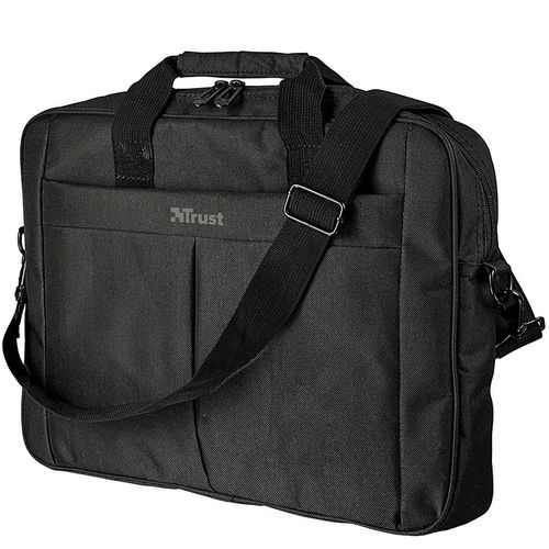 купить Trust NB bag 16" Primo Carry, large main compartment (385 x 315 mm) to fit most laptops with screens up to 16", Zippered front compartment for charger, smartphone, wallet etc, Black в Кишинёве 