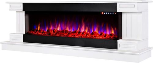 cumpără Șemineu electric ArtFlame Arizona & Dalas Maxi, 603x1810x430 mm, Alb în Chișinău 