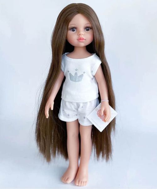 купить Кукла Paola Reina 13213 Carol in pijama, cu par lung 32 cm, 46810 в Кишинёве 
