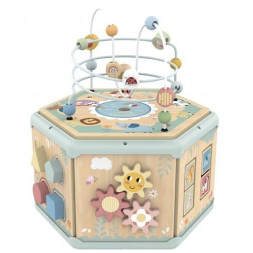 купить Развивающая доска Tooky Toy TK261N Cub de dezvoltare 7 în 1 60635 в Кишинёве 