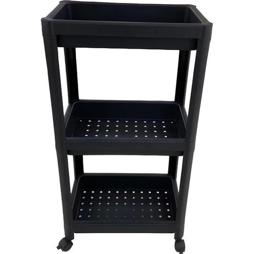 cumpără Etajeră Xenos Three-storey Black 36x22.5x39.5 în Chișinău 