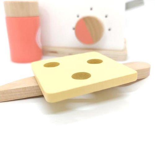 купить Игрушечная кухня и посуда Tooky Toy TL839 Setul din lemn Toaster, 57354 в Кишинёве 