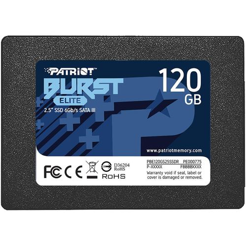 купить Накопитель SSD внутренний Patriot PBE120GS25SSDR в Кишинёве 