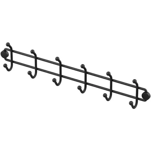 купить Вешалка для ванной Teknotel MG796n metal negru 33x16x14cm в Кишинёве 