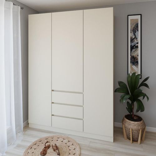 cumpără Dulap Smartex (15917) N16 180cm Ivory în Chișinău 