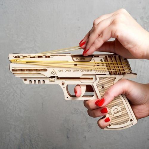 cumpără Set de construcție Ugears 42348 Pistol Wolf-01 în Chișinău 