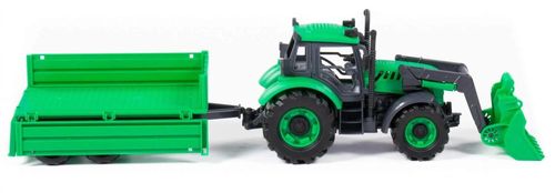 cumpără Mașină Полесье 91826 Jucarie tractor cu inertie Progress în Chișinău 