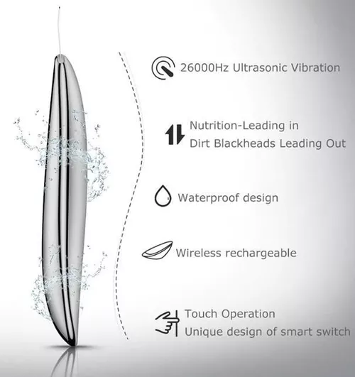 cumpără Dispozitiv p/u îngrijirea feței Touch Beauty Ultrasonic Scrub Device în Chișinău 