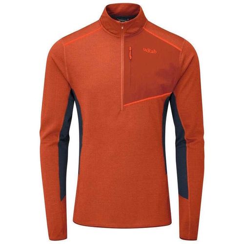 cumpără Îmbrăcăminte sport Rab Tricou barbati Syncrino Light Pull-On Red Clay L (QFF-19-RCY-LRG) în Chișinău 